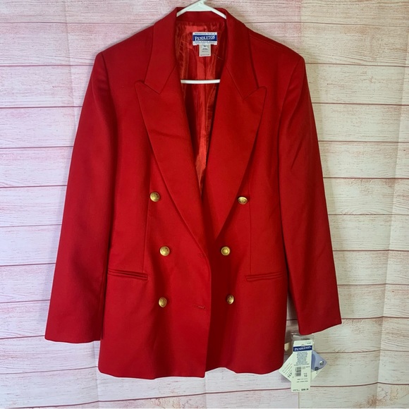 Pendleton NWT Wool Blazer Jacket Size 10 - Picture 6 of 6